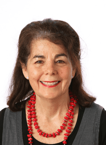 The photo is of respiratory physiotherapist Professor Jennifer Alison. 